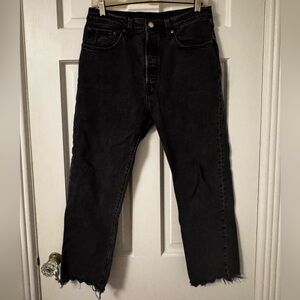 Levi's Women's Black Straight Leg Jeans- W30 L26